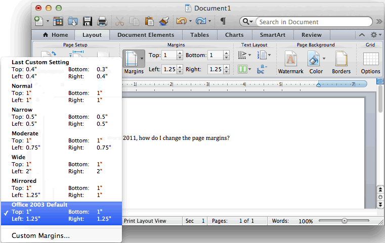 change the language in word 2011 for mac